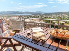 2 Bedroom Cozy apartment with Sea View and balcony – hotel w mieście Anavissos