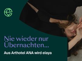 elaya hotel oberhausen ehemals ANA Living Oberhausen by Arthotel ANA, hotel cerca de Estación Central de Oberhausen, Oberhausen