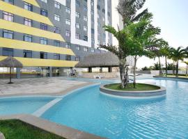 Apartamento no Condominio Corais de Cotovelo por OhVidaBoa, hotel with pools in Parnamirim