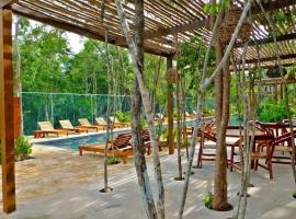 Roomy Apt. w/private terrace + amazing amenities, villa in Tulum