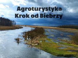 Krok od Biebrzy, cottage in Dolistowo Stare