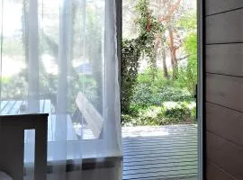 Apartamentai su terasa Rugelyje