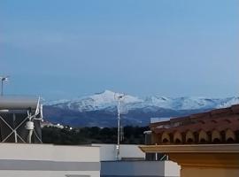 Luminosa y confortable casa con vistas y piscina, hotel v destinaci Jun