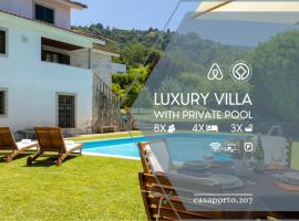 casabraga.207 - Villa with Pool Bom Jesus, cheap hotel in Braga