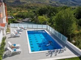 Luxury villa resort Ordulj with heated pools,12-16 pax