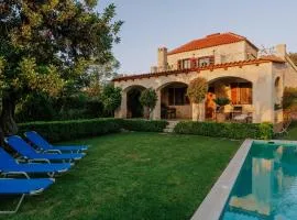 Villa Arianna With Breathtaking View Near Rethymno