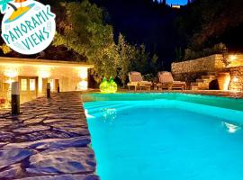 Villa Eva Agni with private pool, hotel s parkiralištem u gradu 'Agní'