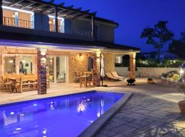 Villa Alara - charming villa with heated swimming pool, Hotel in Milohnići