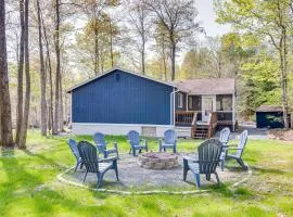 Bright Pocono Lake Home with Community Amenities!