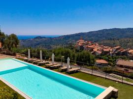 Civezza에 위치한 주차 가능한 호텔 Gloria del Mare - swimming pool with nice sea view