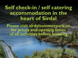 Sirdal Skisenter & Sommerpark, Hotel in der Nähe von: Trollekspressen, Tjørhom