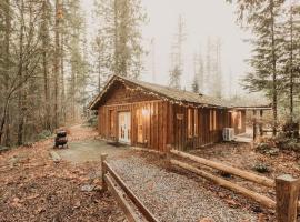 82MF - WiFi - Pets Ok - Wood Stove cabin, chalupa v destinaci Glacier