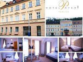 Hotel PAYER II, hotell i Teplice