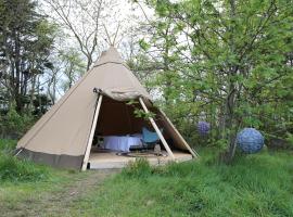 Tipi Texel, glamping site in 't Horntje