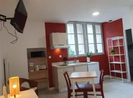 Studio centre de Bourgueil au calme