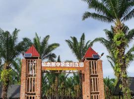 仙本那中梁度假庄园 ZhongLiang Holiday Garden Semporna, chalet i Semporna