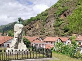 POSADA de BUSTIELLO, viešbutis su vietomis automobiliams mieste Mjeresas