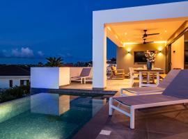 Ocean Sunset Villa luxury stay max. 14 people, viešbutis mieste Dorp Sint Michiel