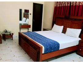 Hotel Sky Inn Gulsan, hotel Dzsinnai nemzetközi repülőtér - KHI környékén Karacsiban