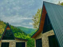 Cottage Orcs, cabana o cottage a Borjomi