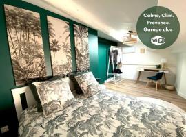Calme - Center - WiFi - Clim - Verdon 300m - Parking, hotel in Vinon-sur-Verdon