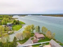 Riverfront Sault Ste Marie Home with Dock!