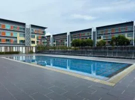 Nilam 3 Cozy Homestay Cyber City 3BR Near KKIA 10 minutes KK Centre wifi 30mps astro channel