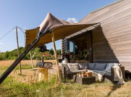 Tiny House nabij Brugge, παραθεριστική κατοικία σε Beernem