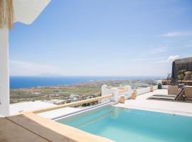 Dream Villa Santorini โรงแรมในVourvoulos