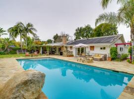 Santa Barbara Vacation Rental with Pool and Hot Tub!, hotel sa Santa Barbara