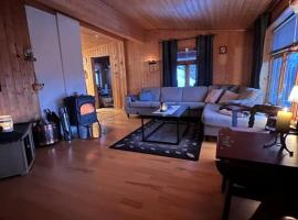 Cozy and spacious cabin, хотел в Svensby