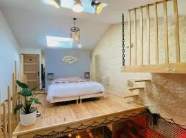 L'atelier - Duplex Gîte de charme avec Spa La Rochelle
