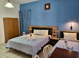 Studios-Apartments-Rooms Evelina Beach Pension a breath away from the Black Beach offer private rooms&studios to suit every traveler's needs, hotel in Perissa