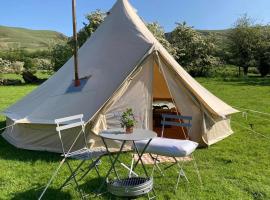 Sheep’s Bit, glamping site in Edale