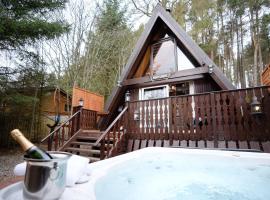 Wolf Lodge, vikendica u gradu 'Carrbridge'