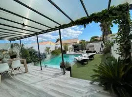 Villa avec piscine au calme 6 personnes
