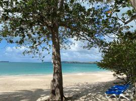 Beach Villa, cabaña o casa de campo en Five Islands Village