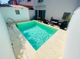 ''Métairies'' Maison avec piscine clim proche plage