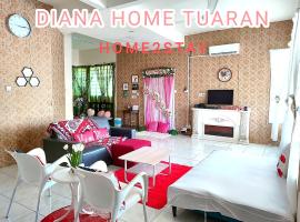 투아란에 위치한 홀리데이 홈 Diana Home @ Tuaran