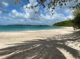 Breeze by the sea, cabaña o casa de campo en Five Islands Village