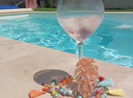 Mimilou Mont St Loup piscine privée