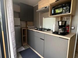 Mobil-home, glamping site in Lit-et-Mixe
