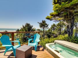 Moclips Home with Hot Tub and Stunning Beach Views!, hotel in Moclips