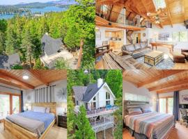 Love It Up Here! at Lake Arrowhead Lakeview 5 bedrooms 2 lofts 4 decks, holiday home in Lake Arrowhead