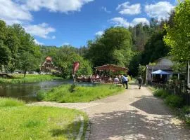 Pension Sternschnuppe, Treseburg Harz mit Biergarten & Restaurant, tierfreundlich