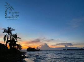 D'Wina Villa Homestay, casa de campo em Papar