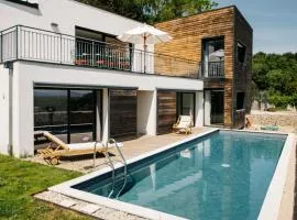 Modern Villa with contemporary views