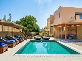 Villa Anolia with Private Pool, hotel in Koskinou