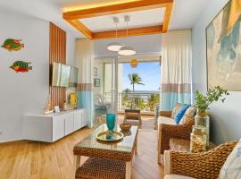 New! Unique Beachfront And Pool View Apartment At Juan Dolio, hotel with parking in Juan Dolio