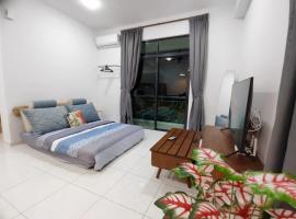 바얀 레파스에 위치한 아파트 New Cozy The Sun Homestay at Sg Nibong Bayan Lepas Factory Area